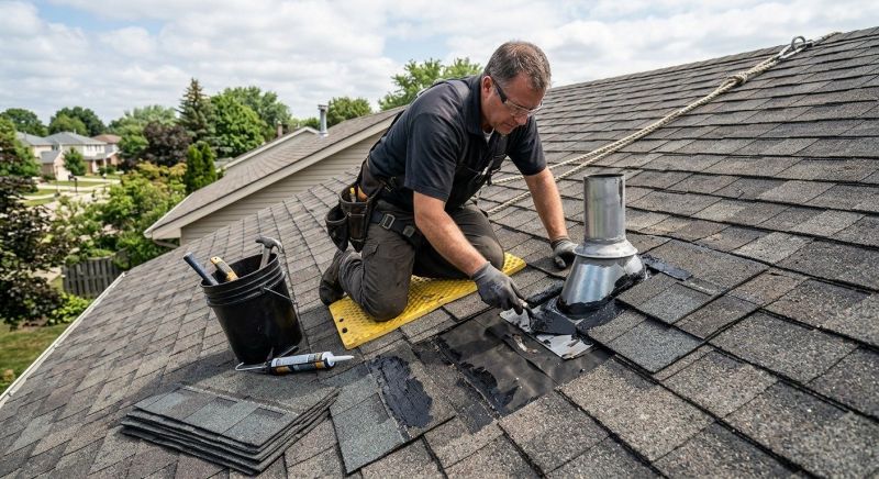 Fix Missing Asphalt Shingles