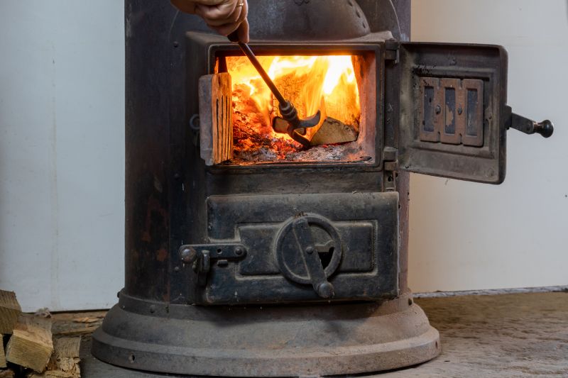 Add Warmth With A Brick Fireplace
