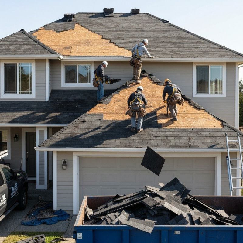 Asphalt Roof Replacement