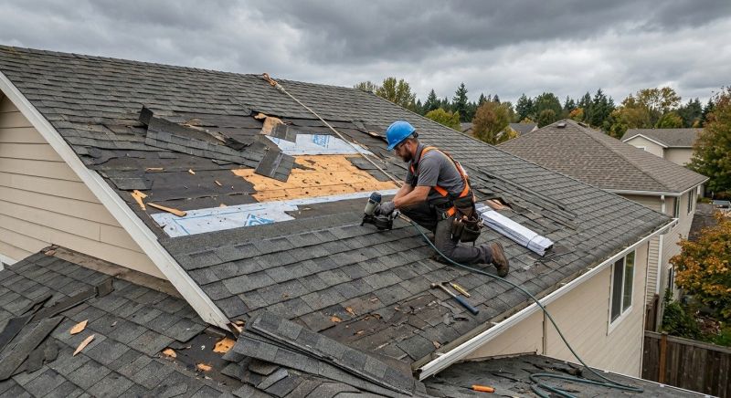 Asphalt Shingle Roof Repair