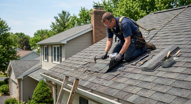 Fix Missing Asphalt Shingles
