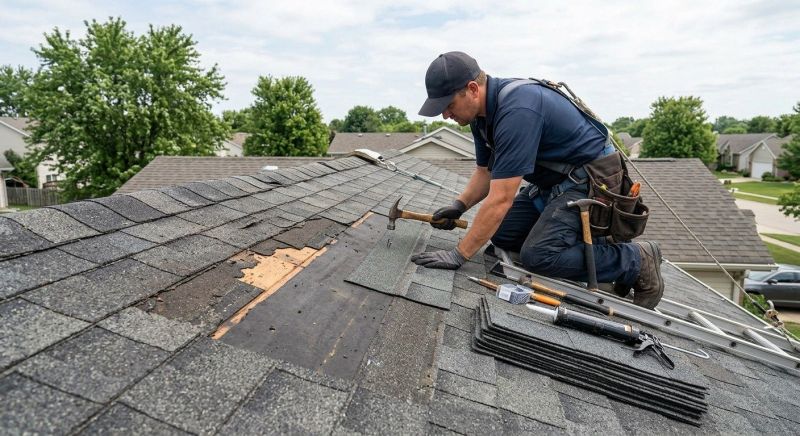 Fix Missing Asphalt Shingles