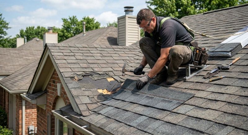 Fix Missing Asphalt Shingles