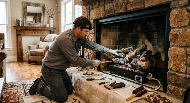 Modern Stone Fireplace Styles