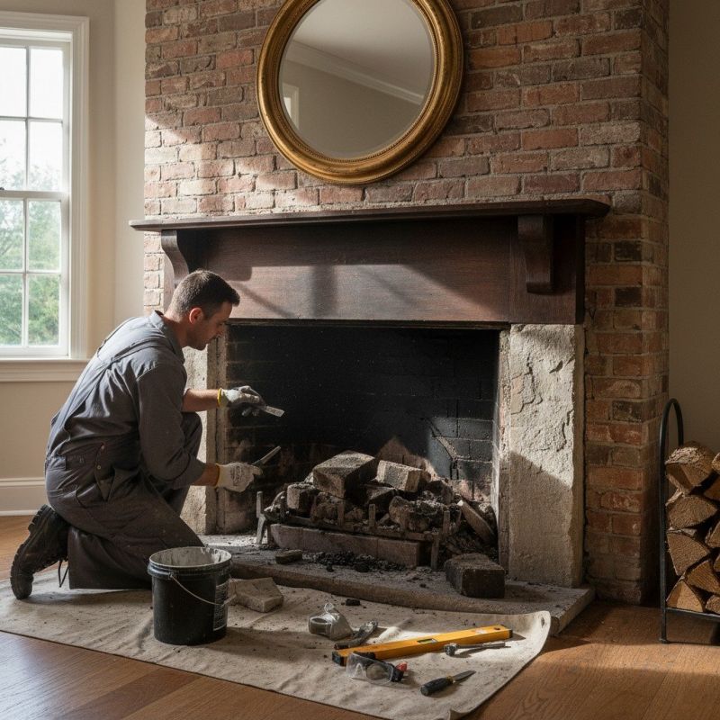Restore A Damaged Fireplace