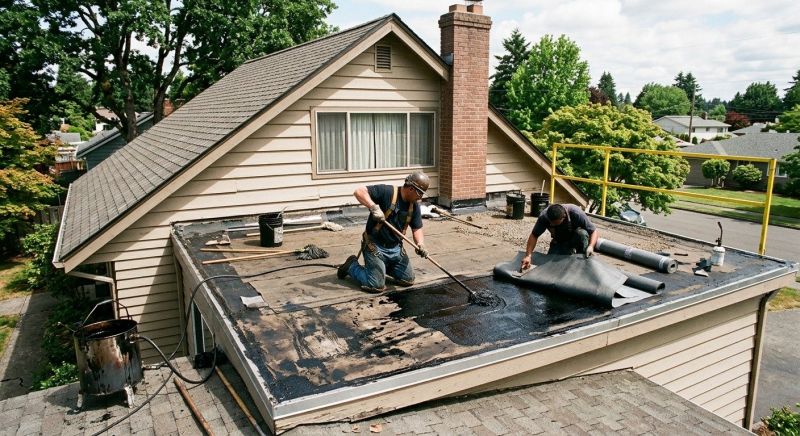 Tar Roof Installation