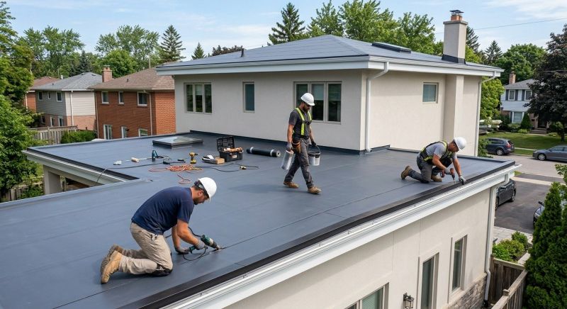 Tar Roof Installation