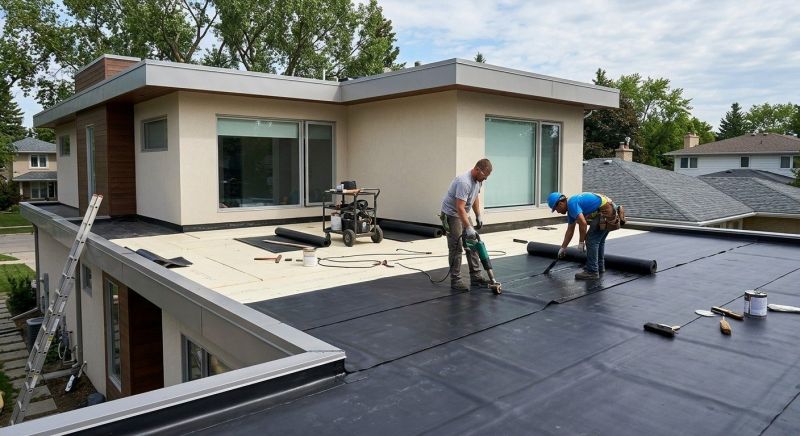 Tar Roof Installation