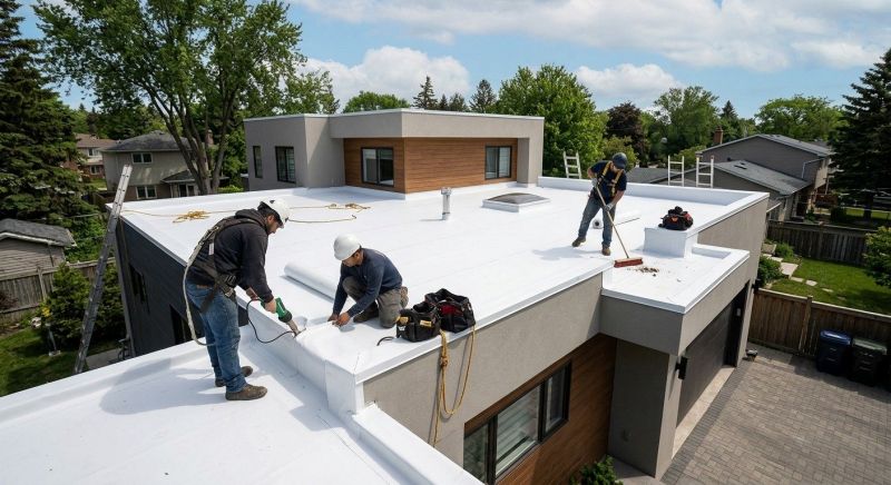 Tar Roof Installation
